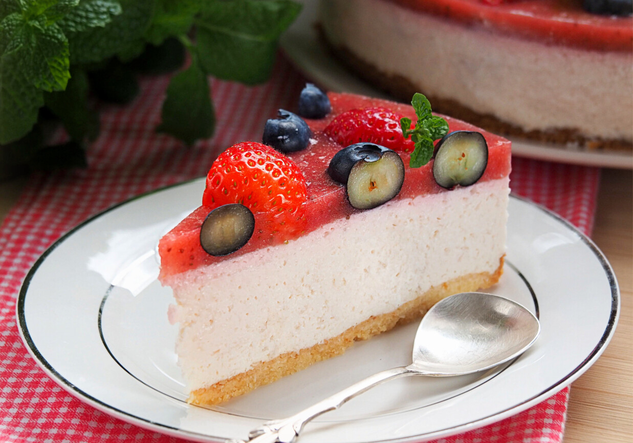 Keto sernik na zimno foto