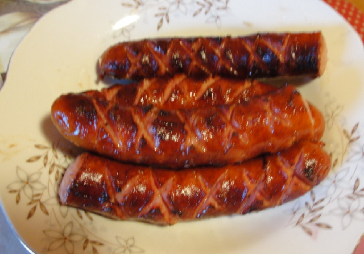Kiełbasa z grila foto