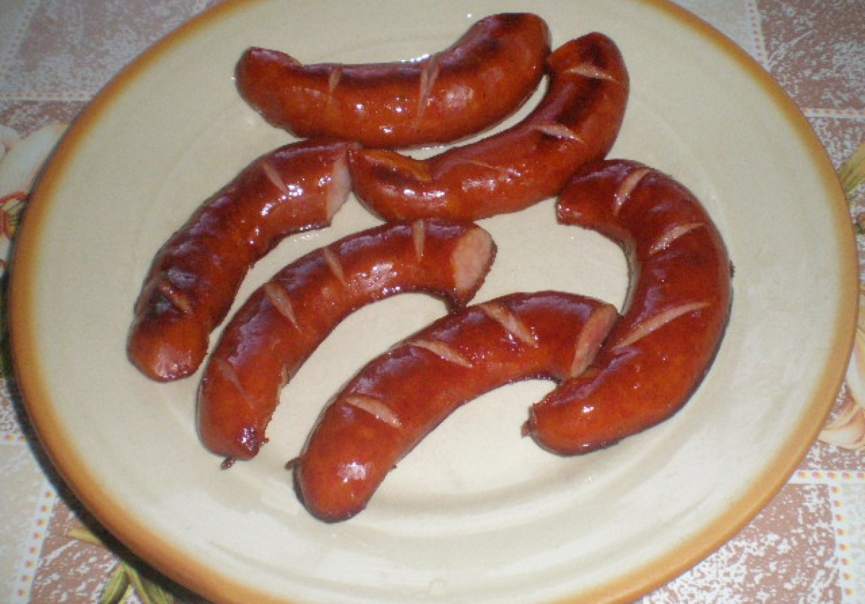 Kiełbaska z grilla foto