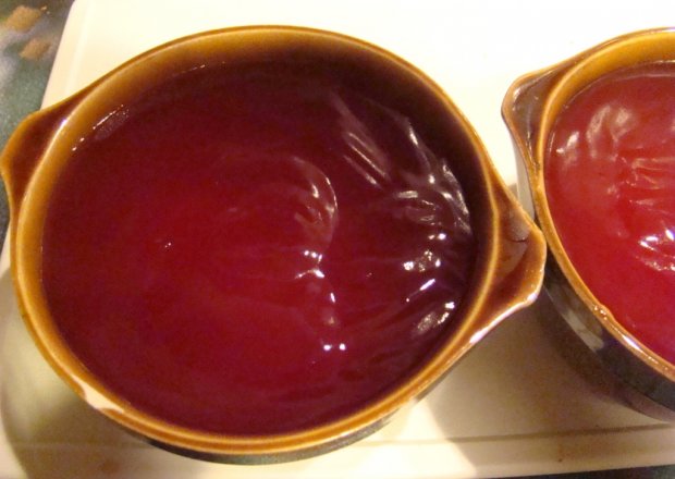 Fotografia przedstawiająca kisiel jagodowy