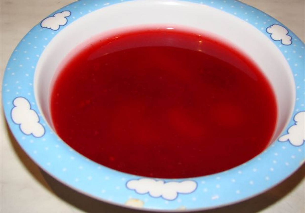 Kisiel malinowy foto