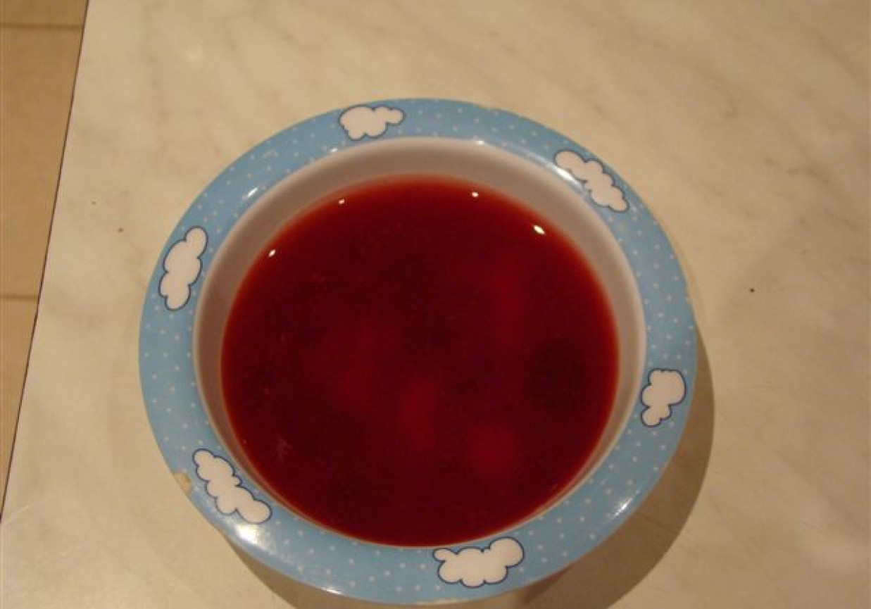 Kisiel malinowy foto