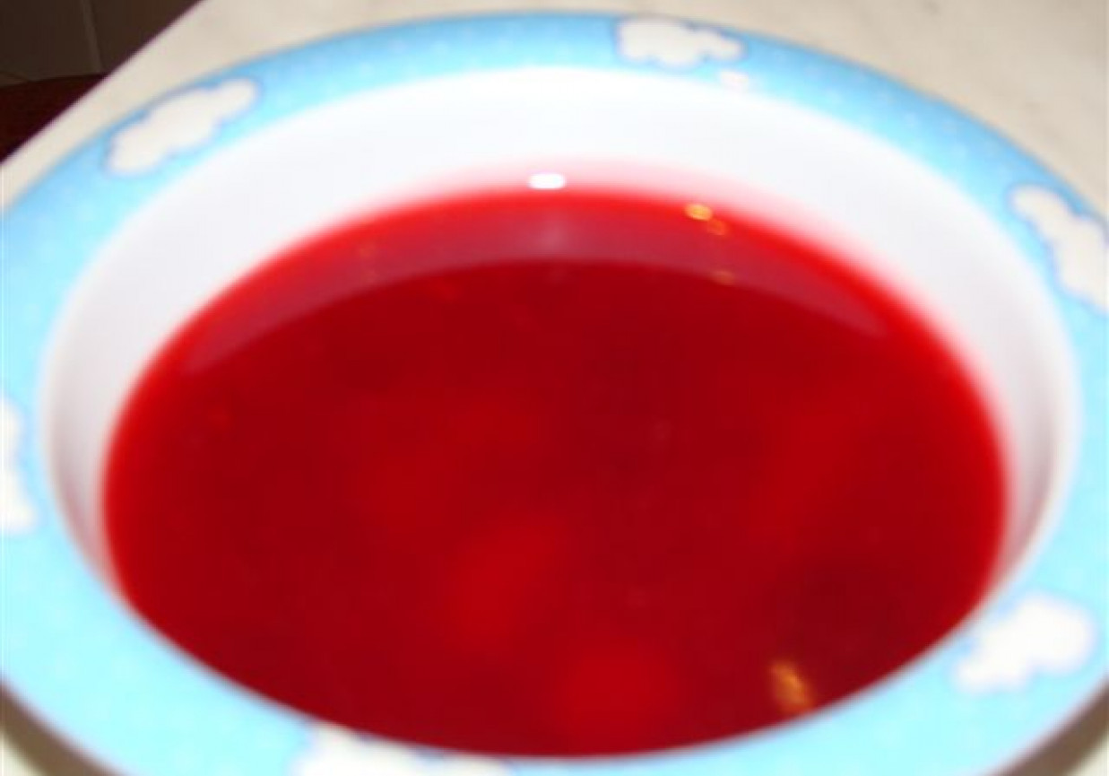 Kisiel malinowy foto