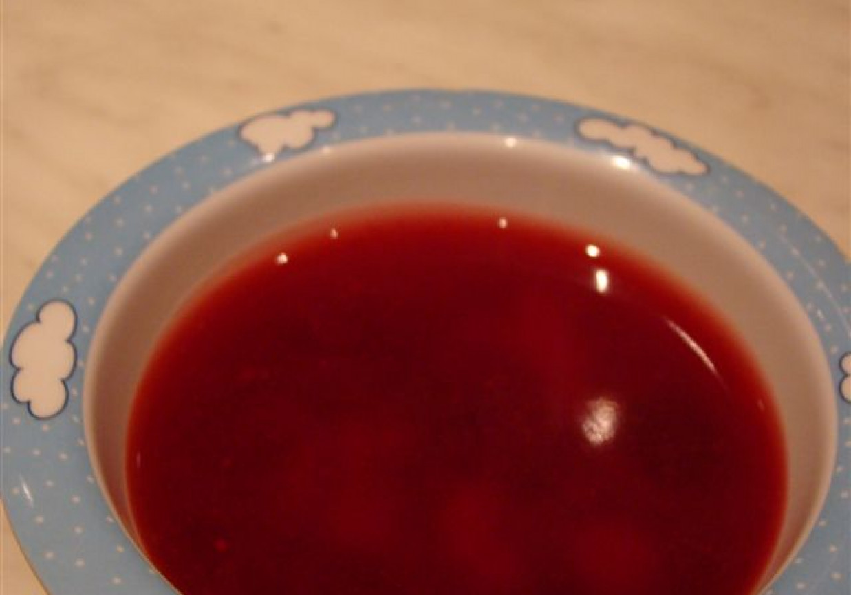 Kisiel malinowy foto