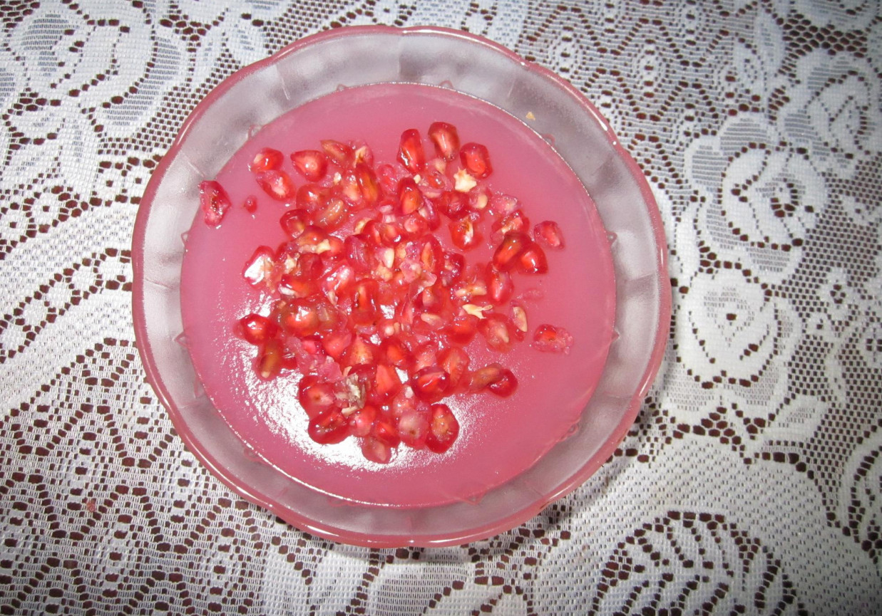 Kisiel z granatem foto