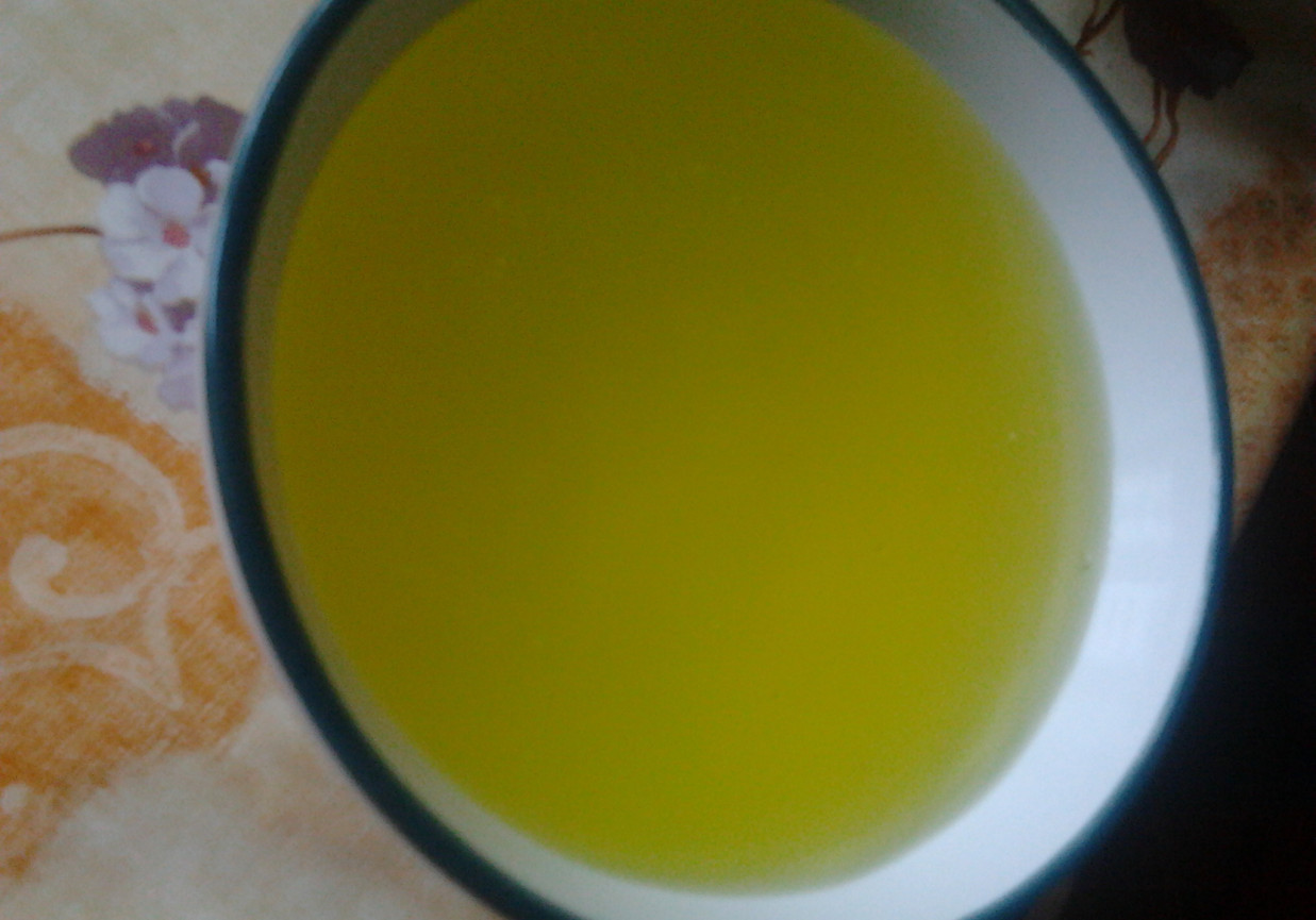 kisiel z soku brzoskwiniowego foto