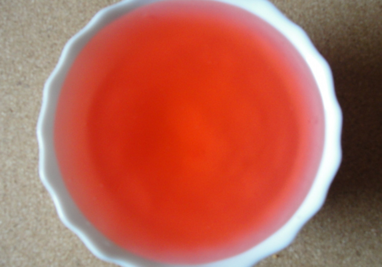 Kisiel z soku owocowego foto