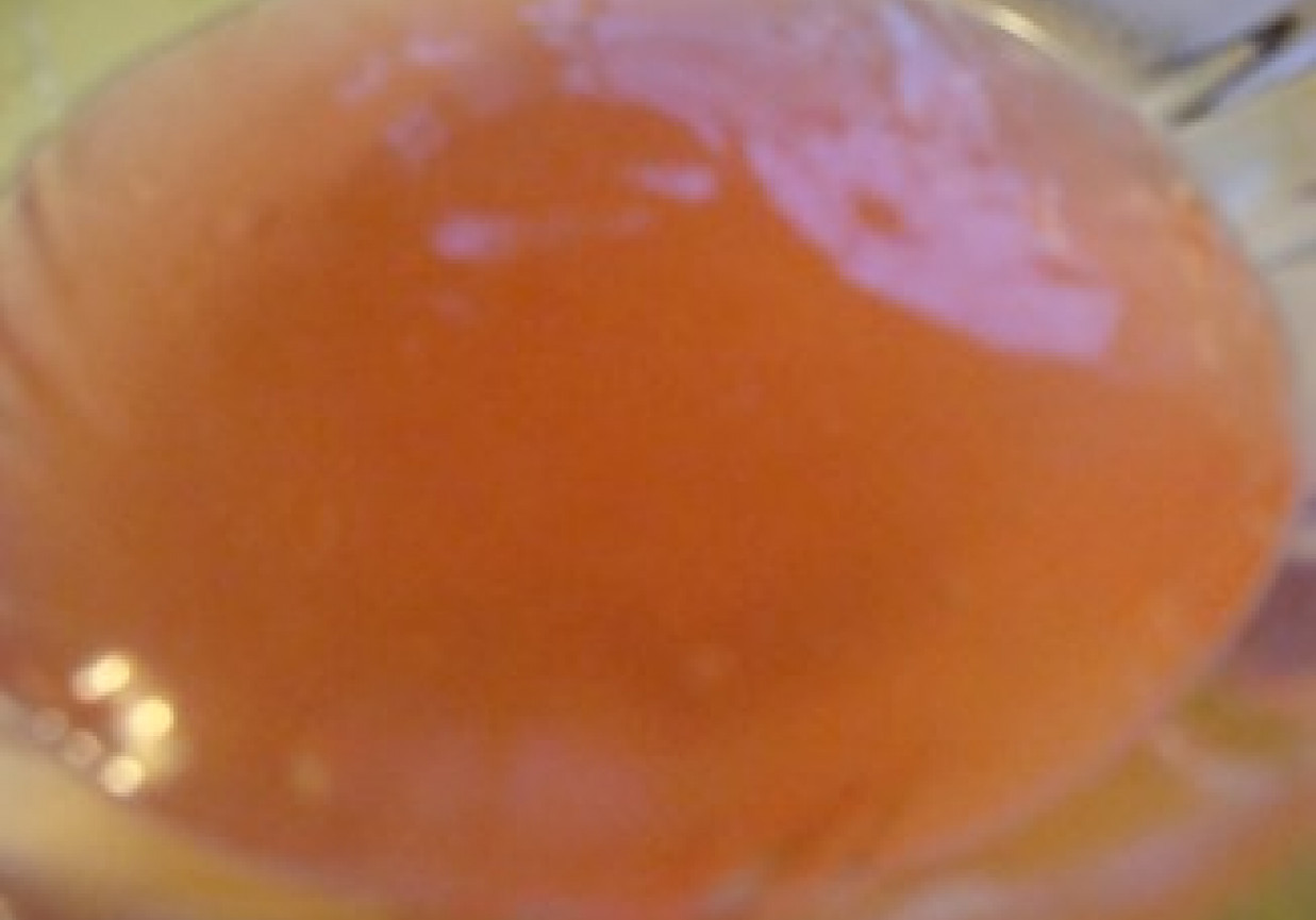 kisiel z soku owocowego foto