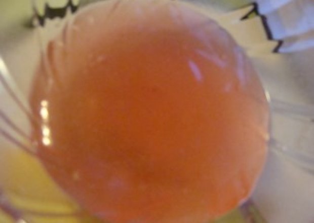Fotografia przedstawiająca kisiel z soku owocowego