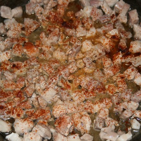 Krok 2 - Kiszka ziemniaczana z chili boczkiem foto