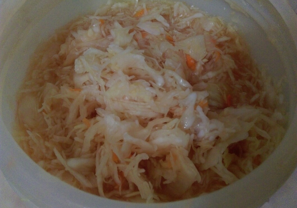Kiszona kapusta tradycyjna (20 kg) foto