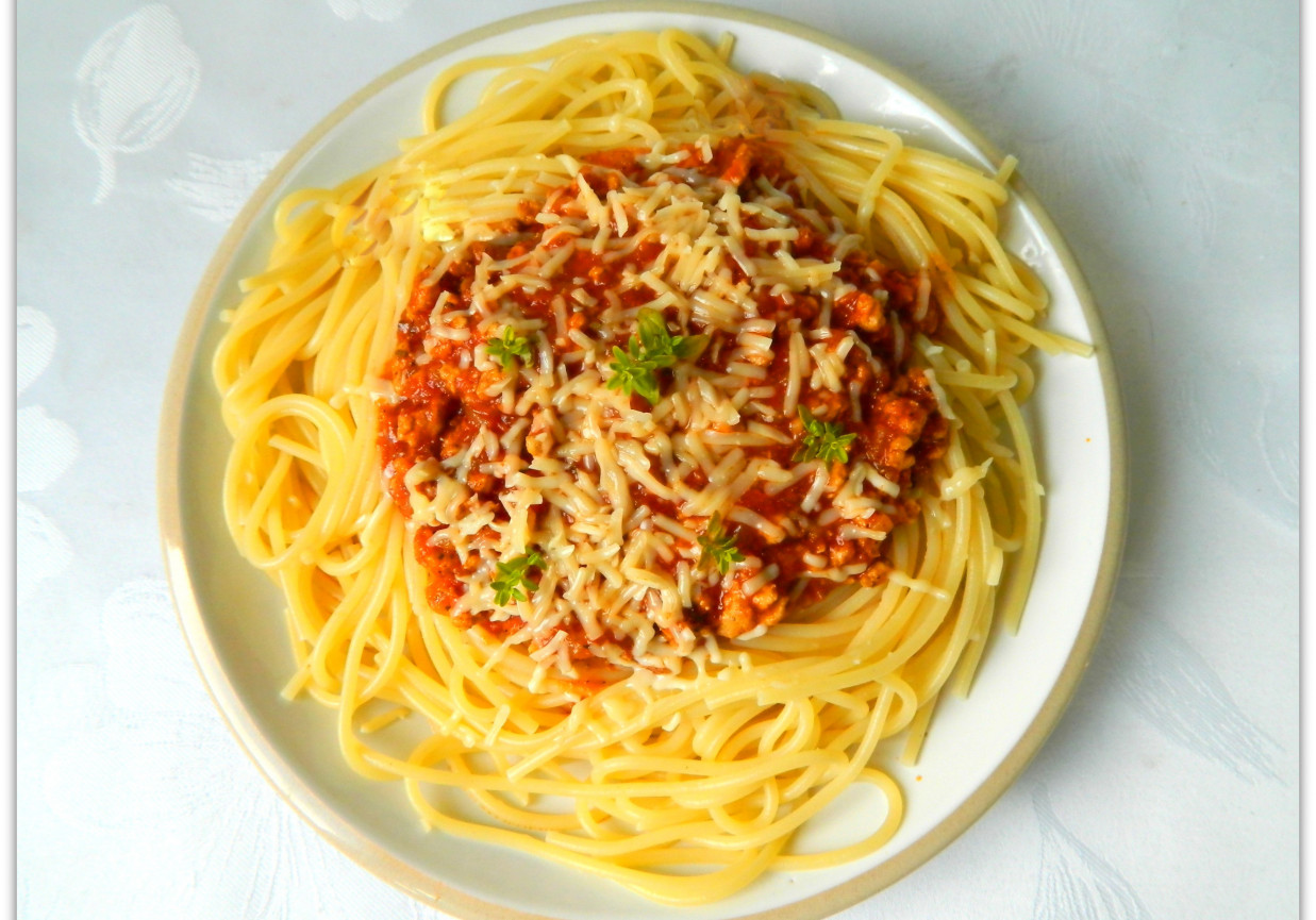 Klasyczne spaghetti foto