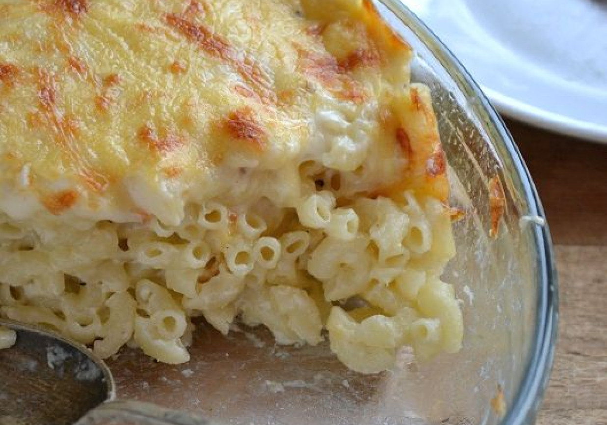 Klasyczny Mac and cheese (Macaroni and Cheese) foto
