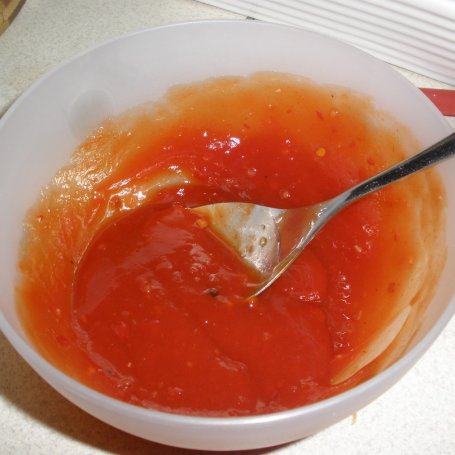 Krok 2 - Klops w czerwonej glazurze foto
