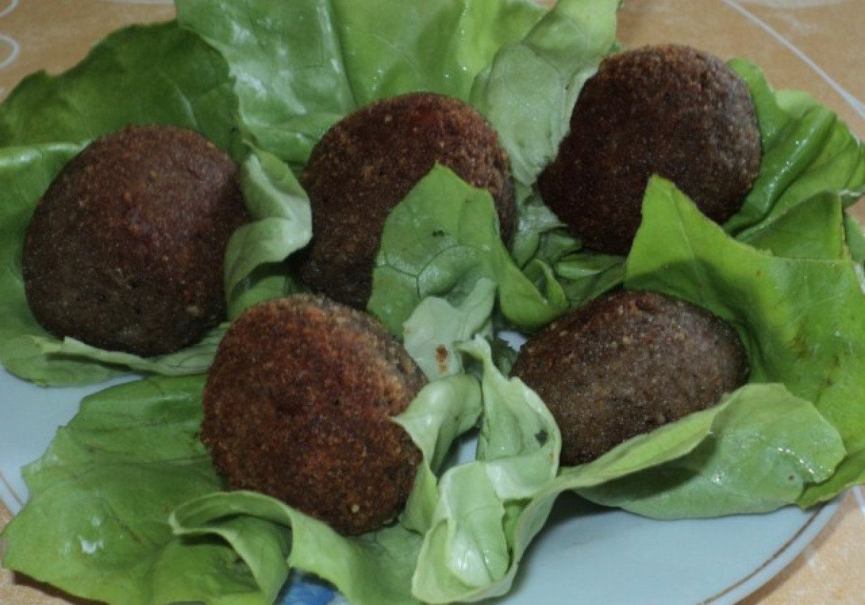 Klopsiki drobiowo-pieczarkowe foto