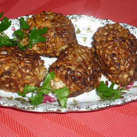 Krok 7 - Klopsiki smażone w słoneczniku foto