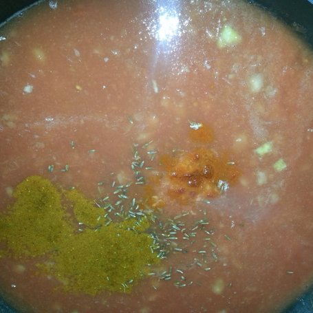 Krok 4 - Klopsiki w sosie curry. foto