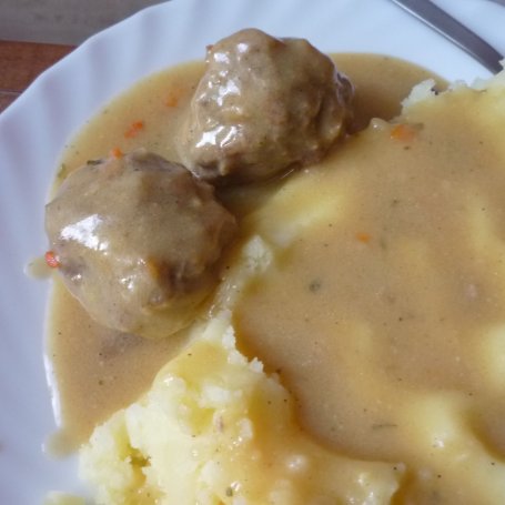 Krok 4 - Klopsiki w sosie musztardowym foto