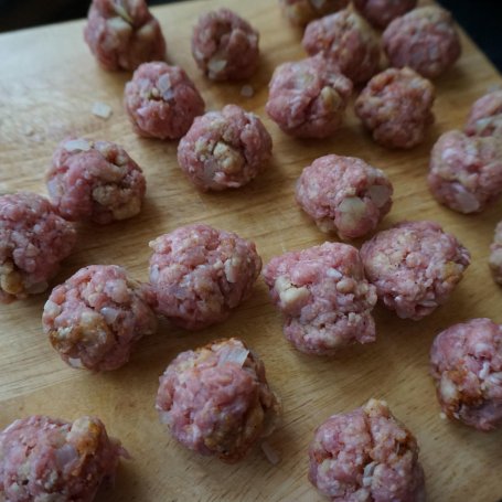 Krok 3 - Klopsiki w sosie pieczarkowym foto