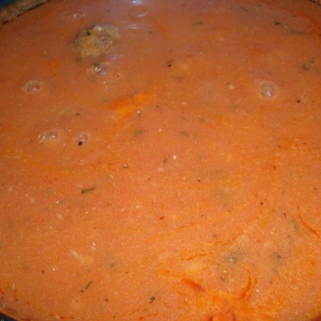 Krok 4 - Klopsiki w sosie pomidorowym foto
