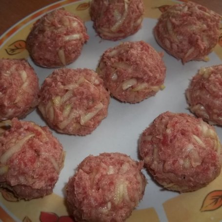 Krok 3 - Klopsiki z cukinią foto