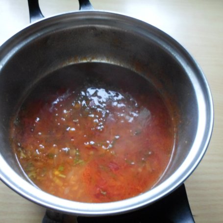 Krok 5 - Klopsiki z soczewicy w sosie pomidorowym foto