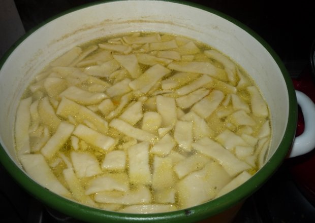 Fotografia przedstawiająca kluseczki swojskie do zupy