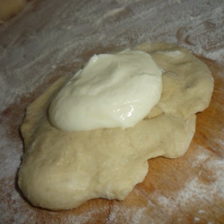 Krok 2 - Kluski na parze z serem foto