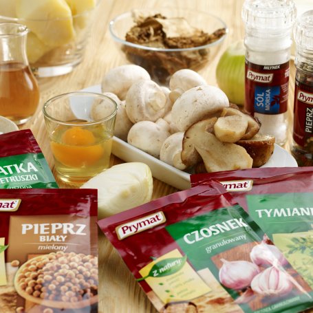 Krok 1 - Kluski śląskie z sosem grzybowym foto
