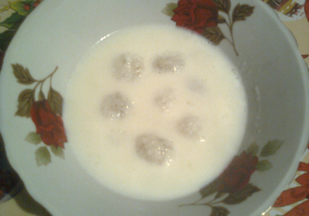 Kluski ziemniaczane na mleku foto