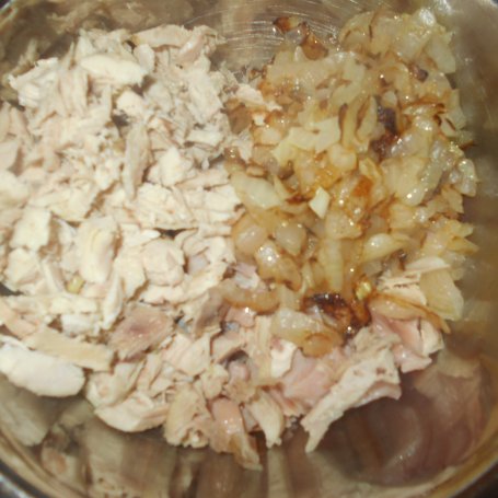 Krok 3 - Kluski ziemniaczane z kurczakiem foto