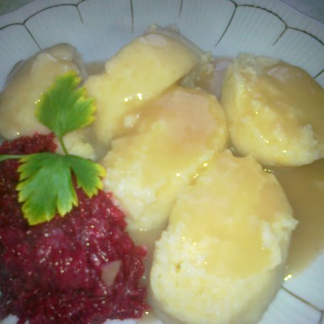 Krok 4 - knedle ziemniaczane lekko czeskie foto