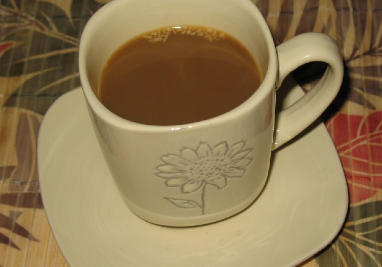 Kokosowa kawa foto