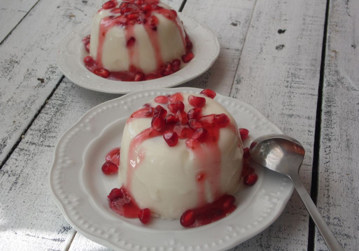 Kokosowa Panna Cotta DoradcaSmaku.pl