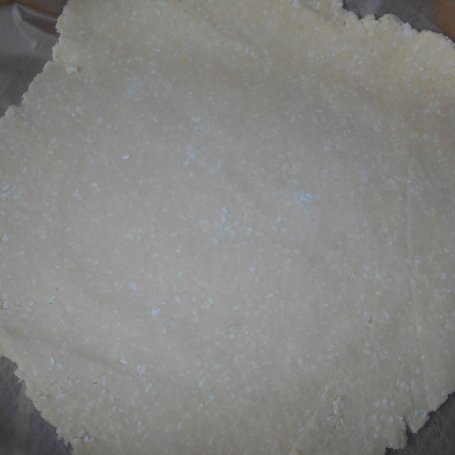 Krok 3 - Kokosowa tarta rustykalna z ananasem i czekoladą foto