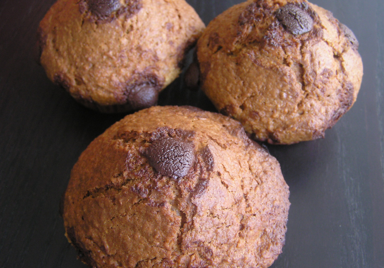 Kokosowe muffinki z piegami foto