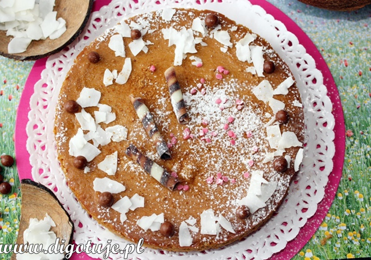 Kokosowy sernik dla diabetyków i osób na diecie bezglutenowej (najlepszy) foto