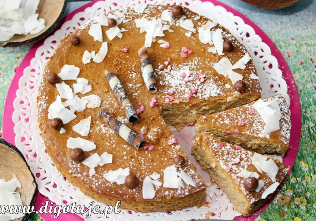 Kokosowy sernik dla diabetyków i osób na diecie bezglutenowej (najlepszy) foto