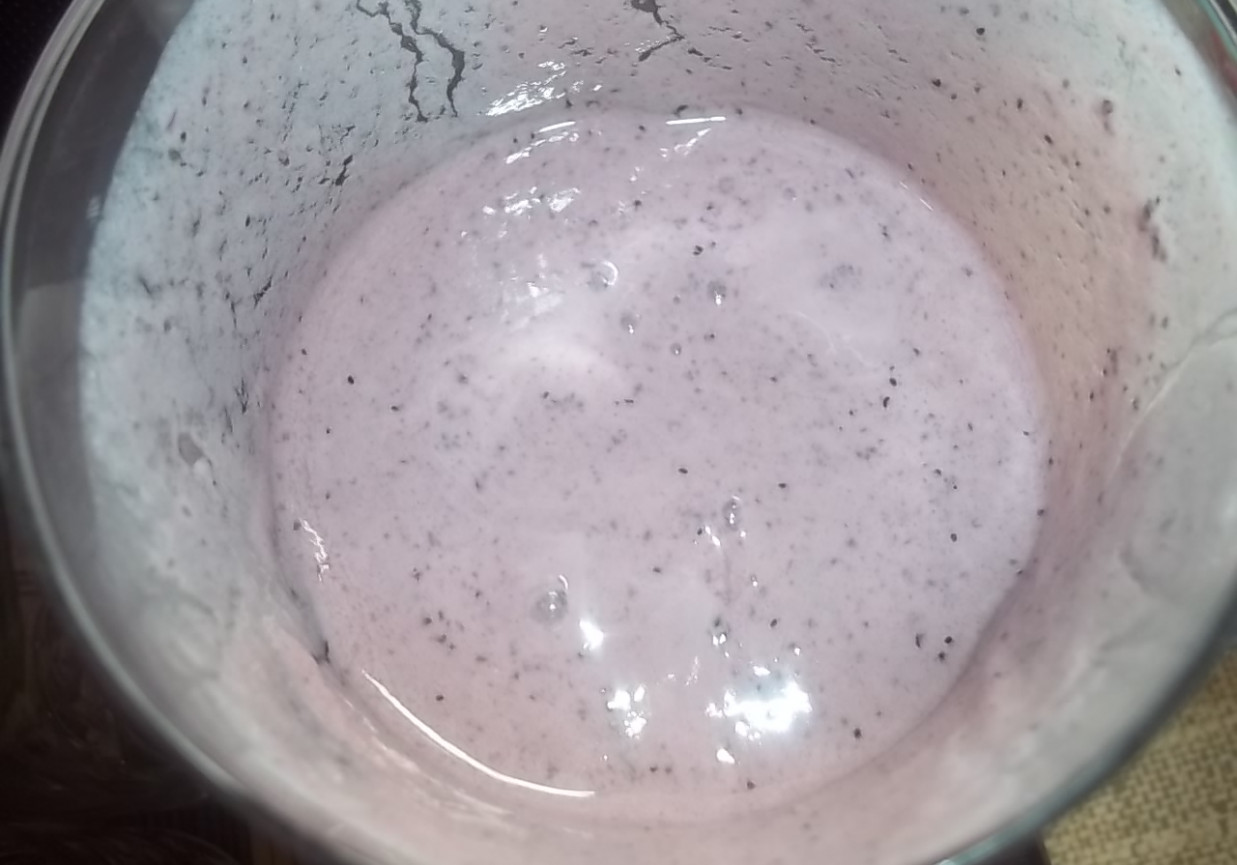 Koktajl jogurtowo-jagodowy foto