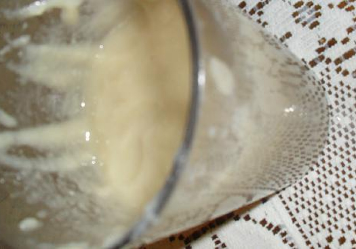 Koktajl malinowo gruszkowy foto