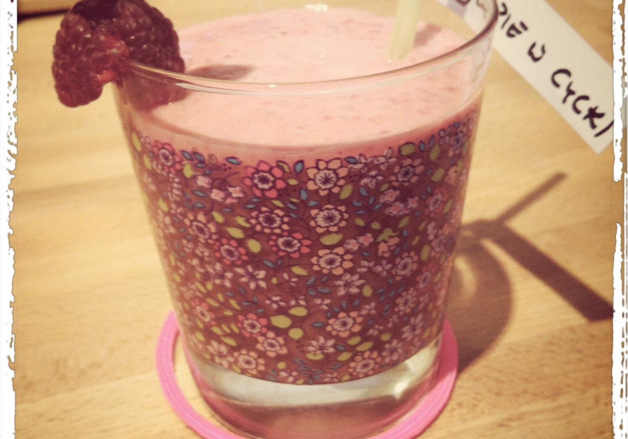 Koktajl malinowy foto