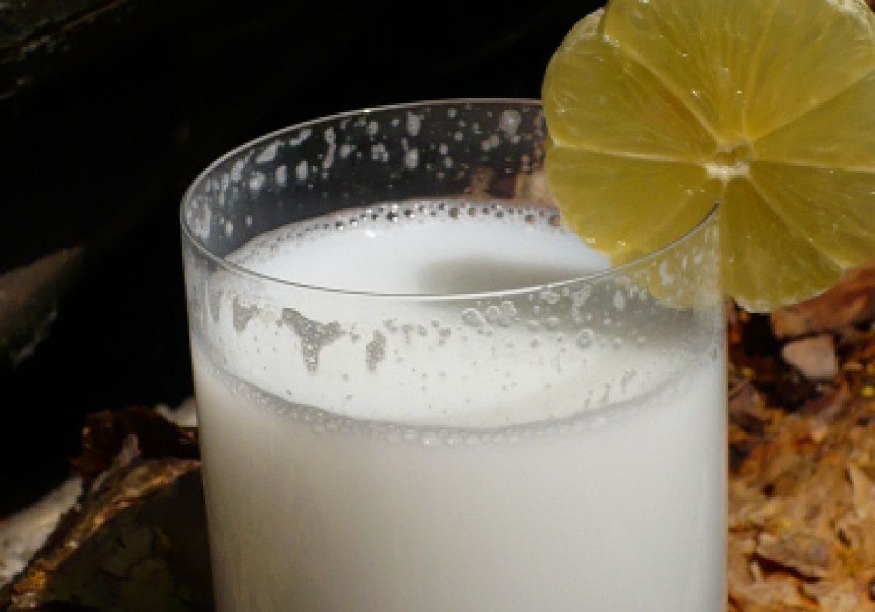 Koktajl mleczno- cytrynowy foto