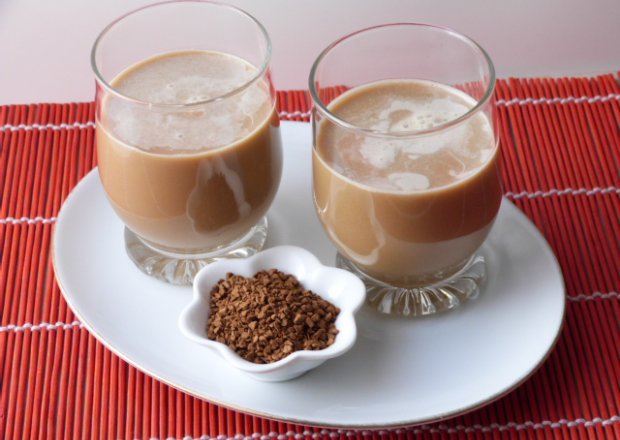 Fotografia przedstawiająca Koktajl mleczno-kawowy