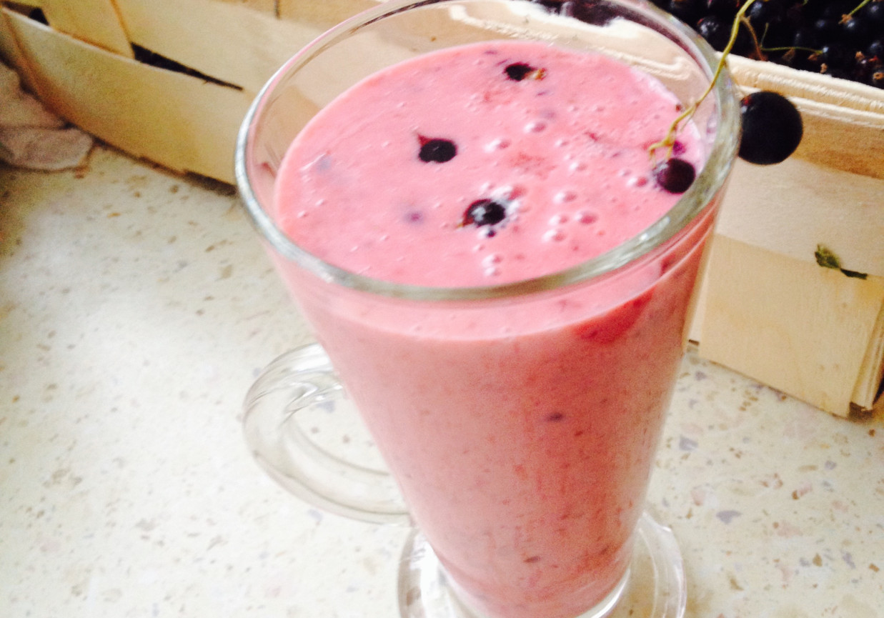 Koktajl truskawkowo-porzeczkowy  foto