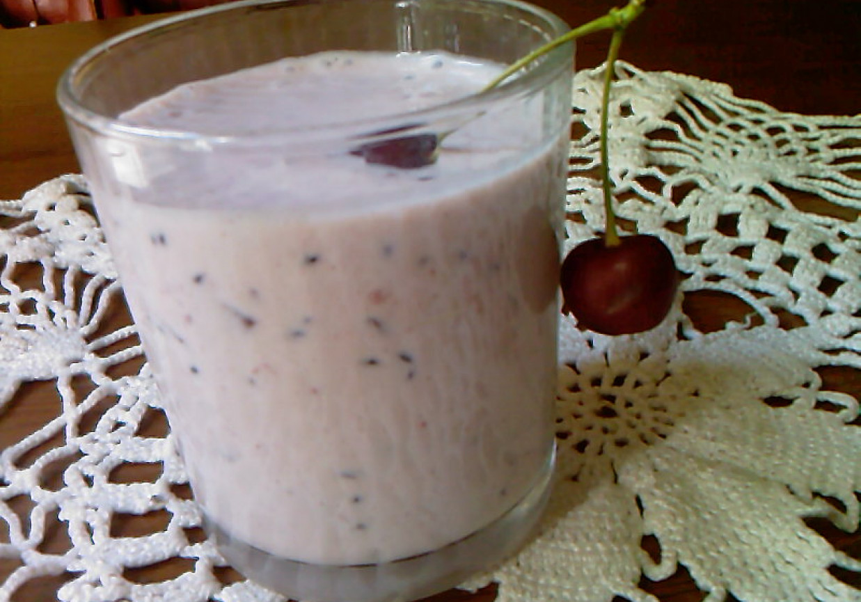 Koktajl wiśniowy foto