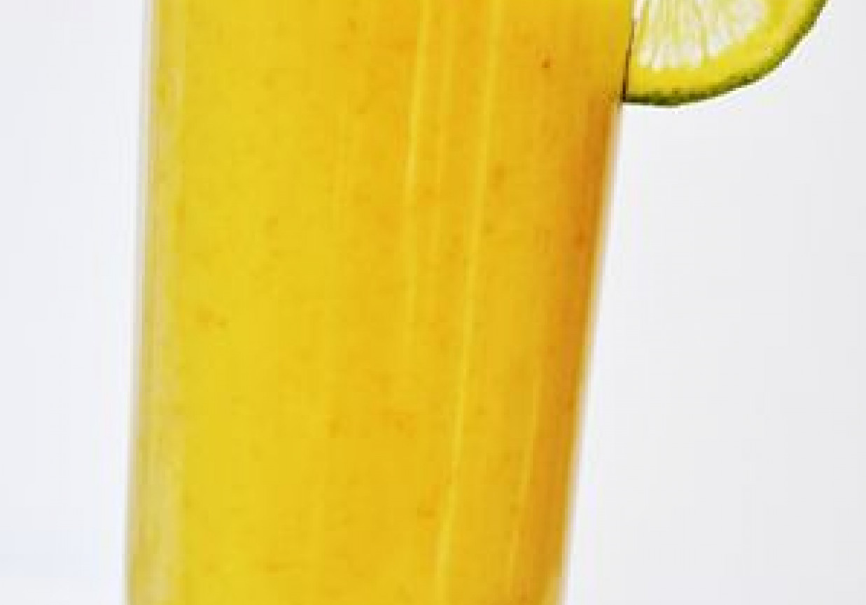 Koktajl z bananów i mango foto