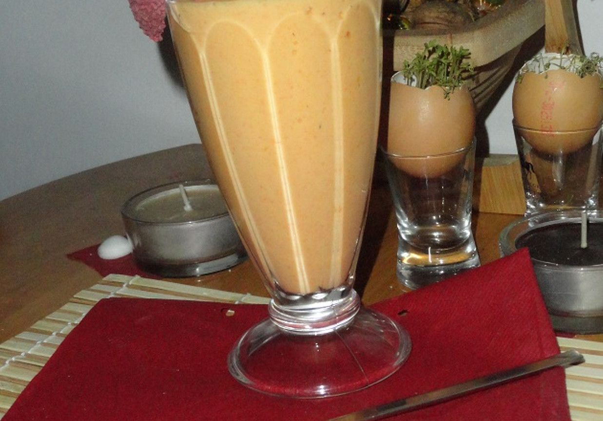 Koktajl z mango i marchewki foto