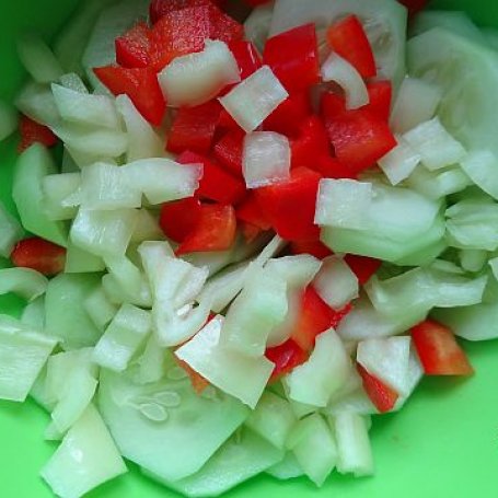 Krok 1 - Kolacyjna sałatka warzywna foto