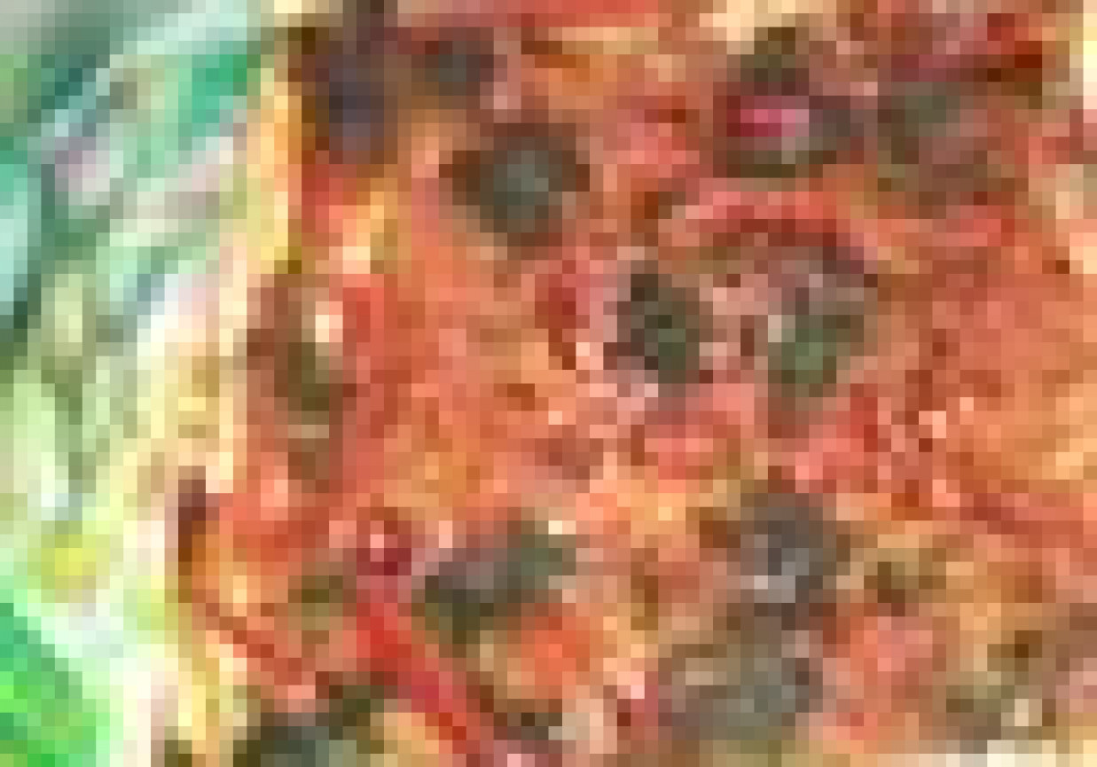 kolorowa pizza foto