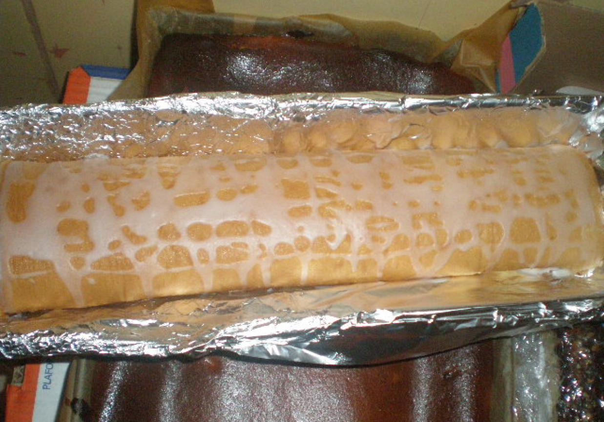 Kolorowa rolada foto